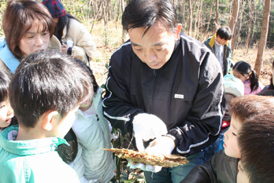 親子で感動できる昆虫教室。